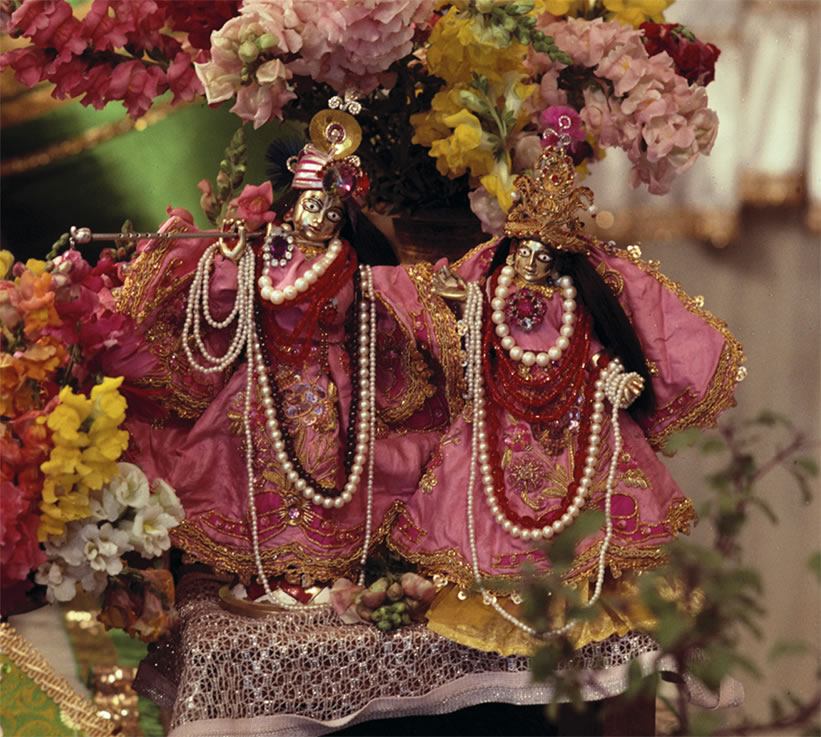 Srila Prabhupada's childhood Deities of Sri Sri Radha Govinda